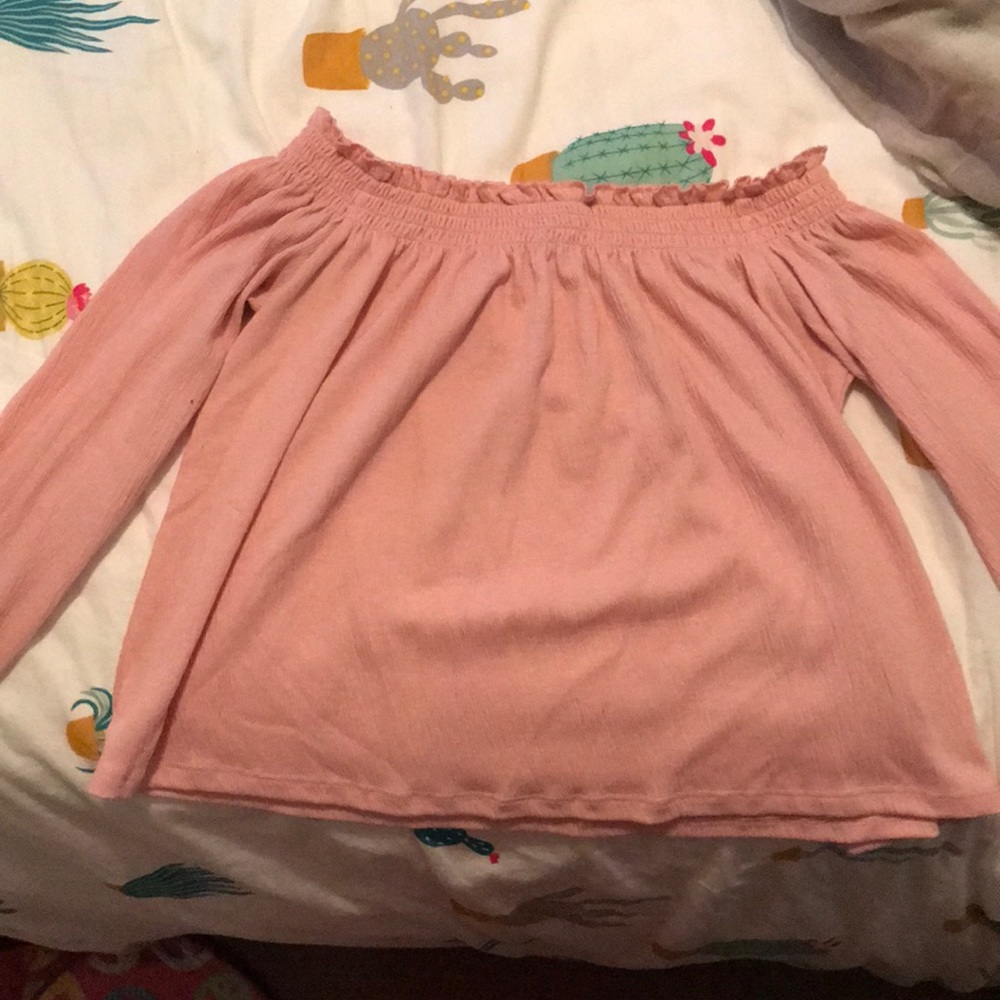 Off the shoulder shirt